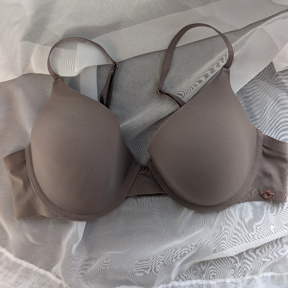 Danskin Smooth Push-Up Bra in Taupe